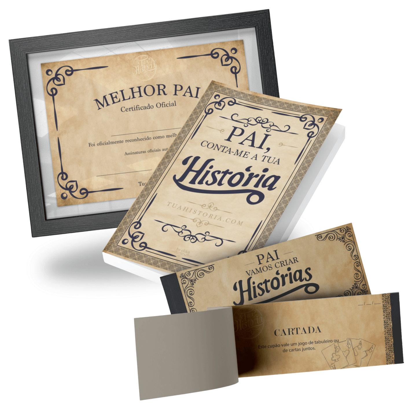 Pack Melhor Pai - A tua História